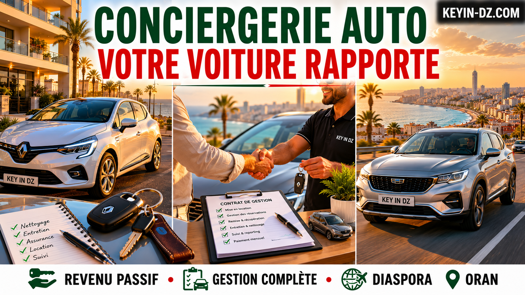 Conciergerie Automobile en Algérie : Le Guide Complet pour Rentabiliser Votre Véhicule Sans Effort