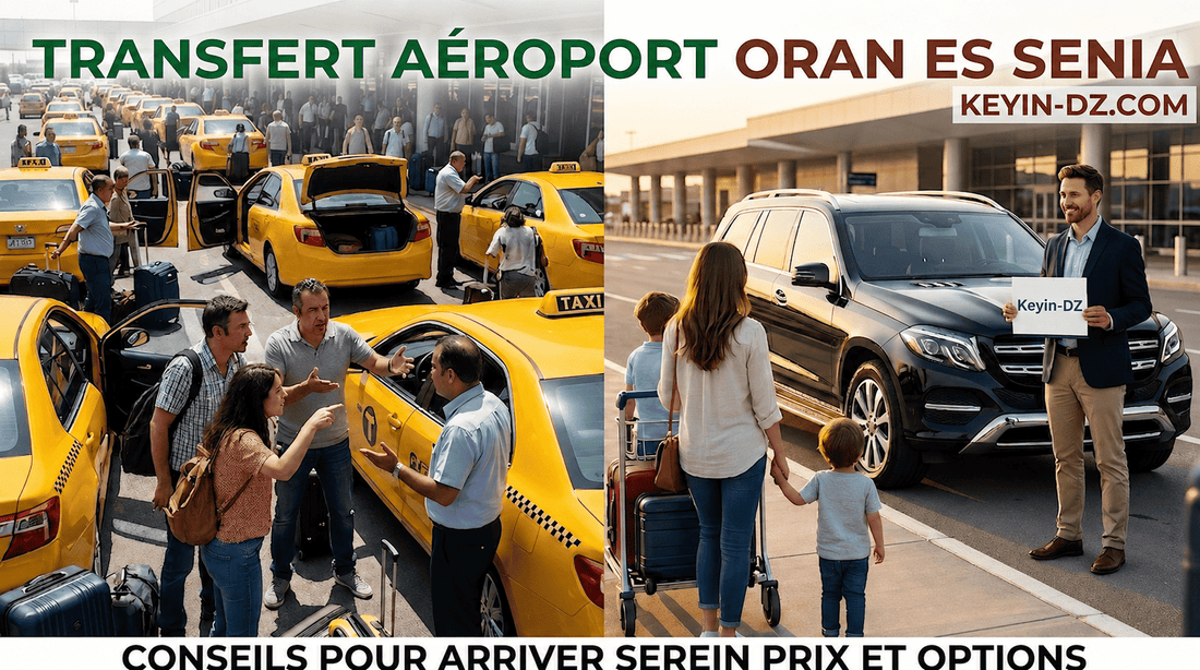 Transfert aéroport Oran Es Senia : prix et options