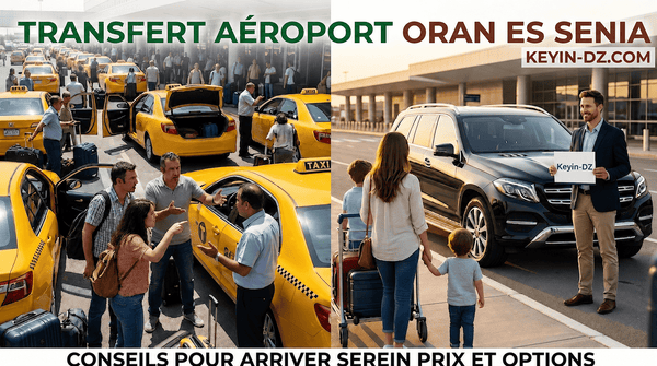 Transfert aéroport Oran Es Senia : prix et options