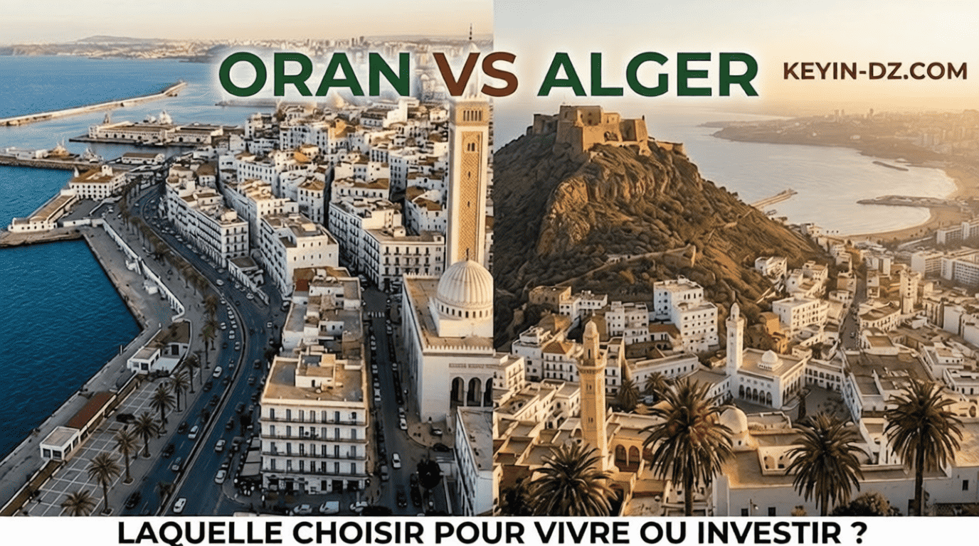 Oran vs Alger : laquelle choisir pour vivre ou investir en Algérie ?