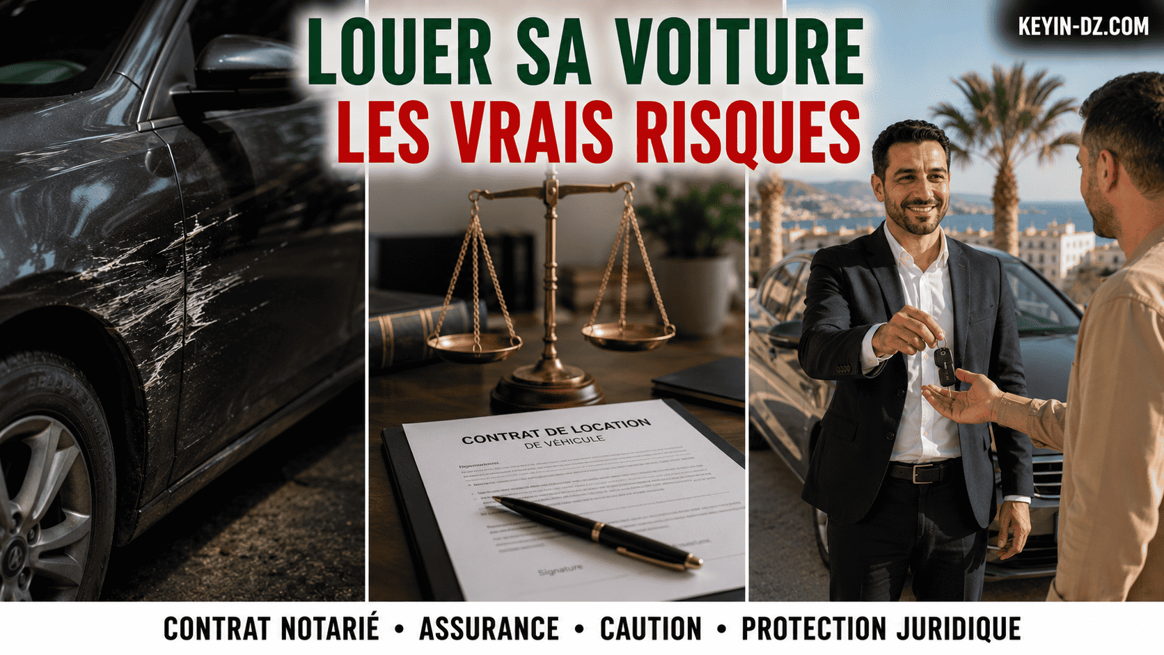 Location de Voiture entre Particuliers en Algérie : Risques et Solutions Professionnelles