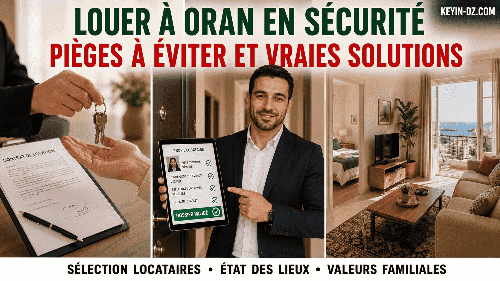 Louer Son Bien à Oran en Toute Sécurité : Pièges à Éviter et Vraies Solutions