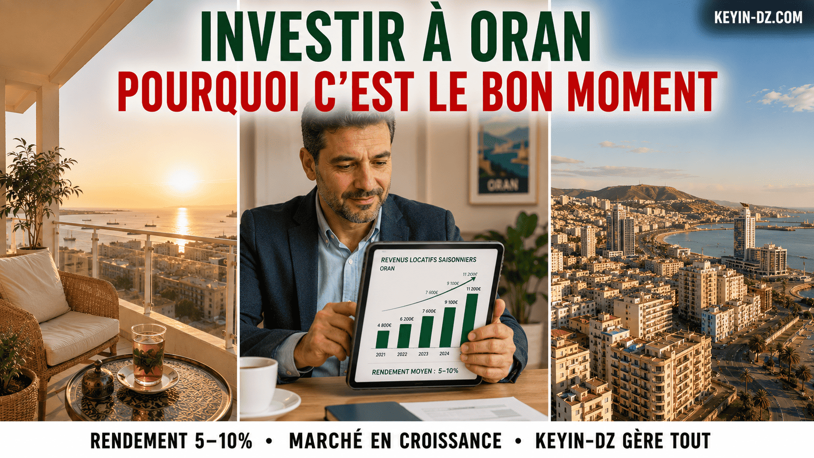 Investir dans la Location Saisonnière à Oran : Pourquoi C’est le Bon Moment