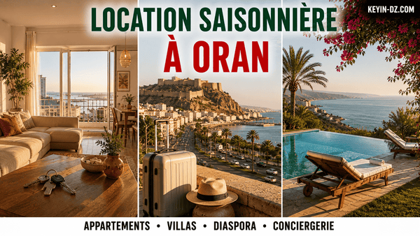 Location saisonnière à Oran : le guide complet (courte durée, quartiers, réservation)