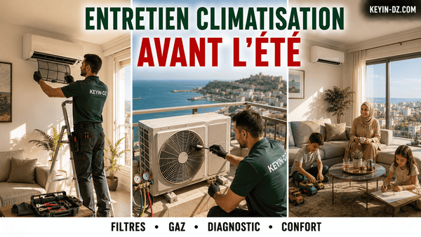 Entretien de la climatisation avant l'été à Oran