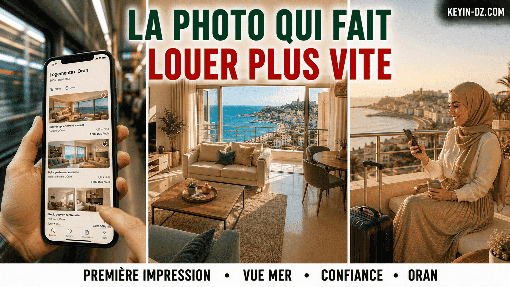Pourquoi vos photos font louer votre bien beaucoup plus vite à Oran