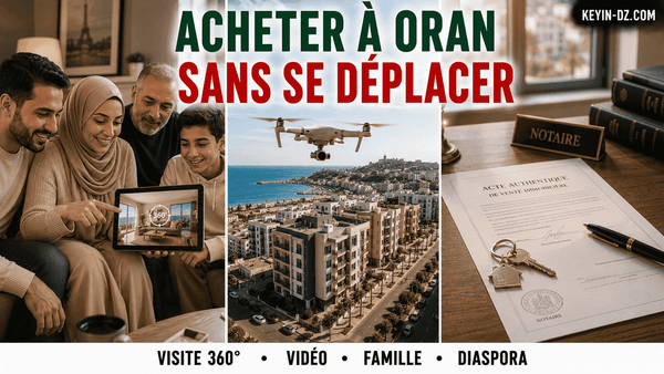 La visite virtuelle 360° : acheter un bien à Oran depuis la France sans se déplacer