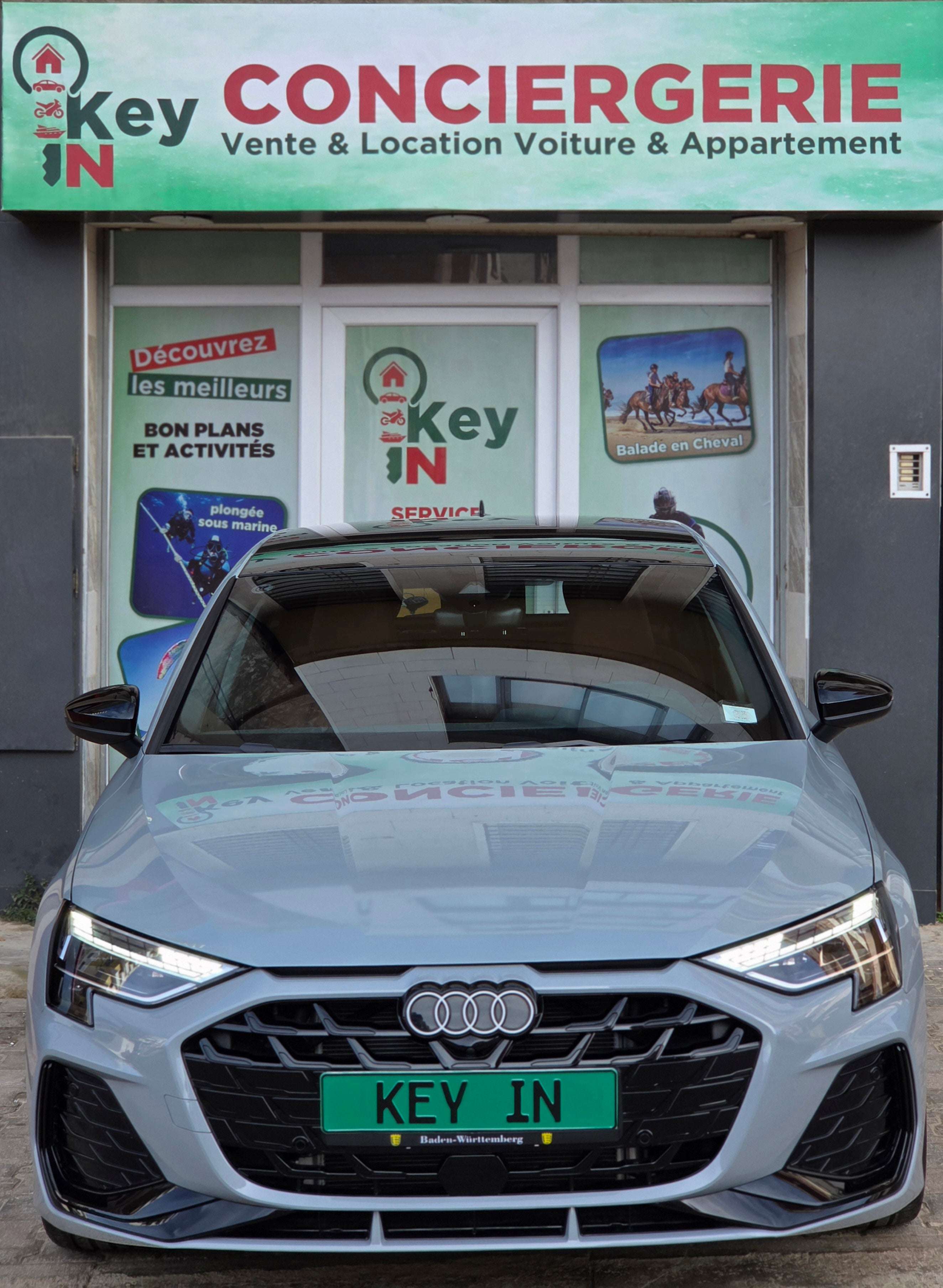 Véhicule Location Audi A3 S Line automatique Sport premium Oran | Keyin-DZ
