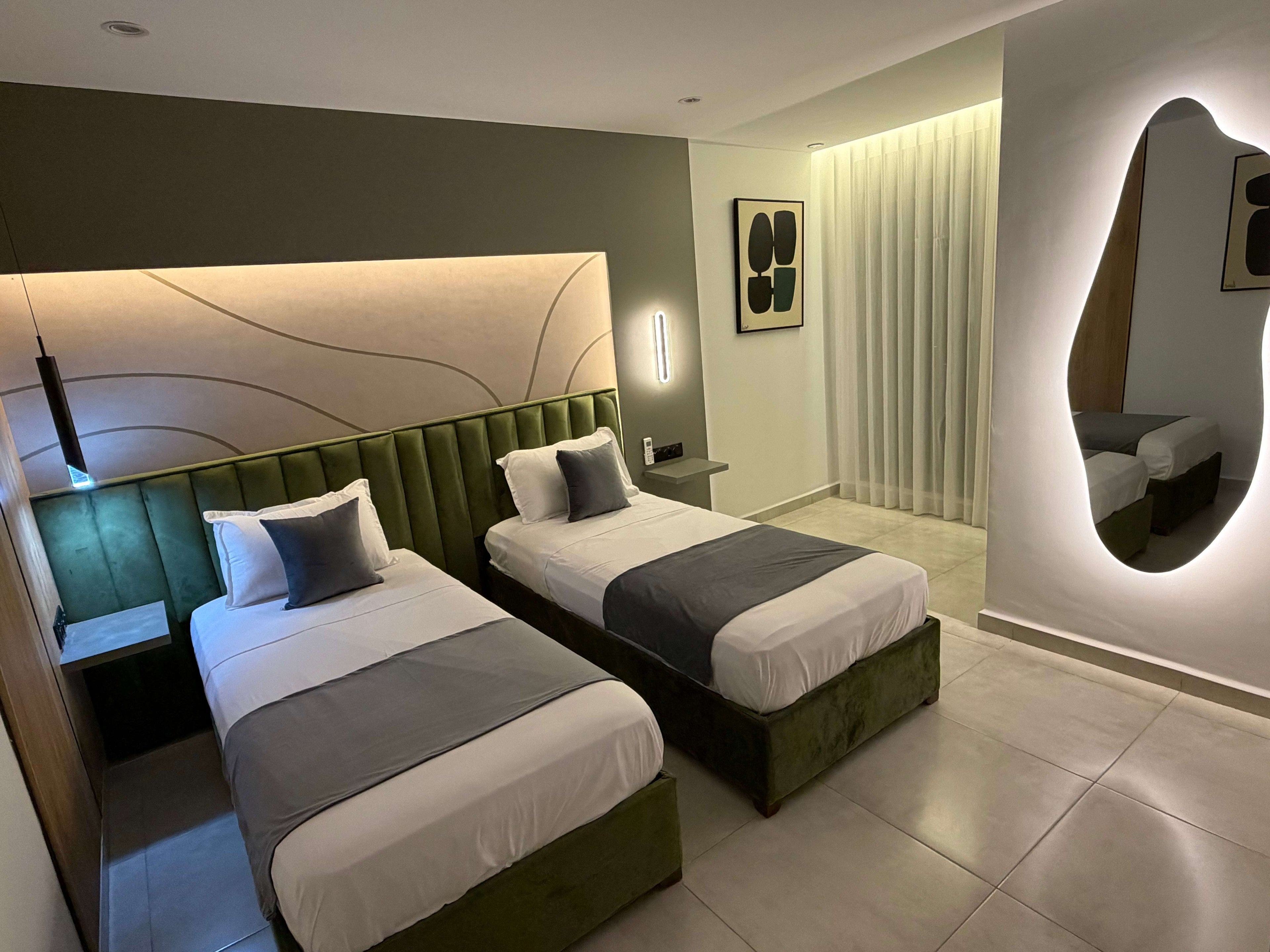 🏠 Appartement Luxe Gambetta, Oran — Jacuzzi Marbre, Suite Parentale (Résidence Sidi Attallah)