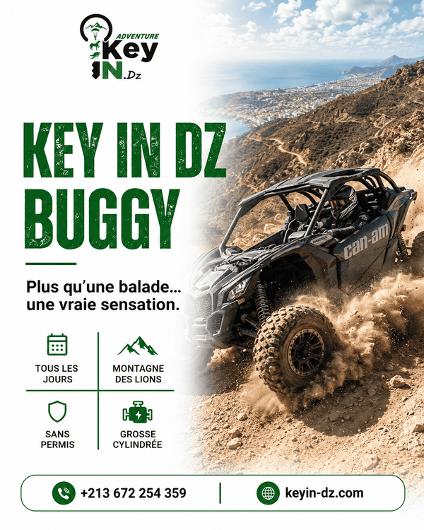 Location Buggy Oran — Can-Am Maverick X3 MAX, 4 ou 2 Places Montagne des Lions (Balade, 24h, Semaine)