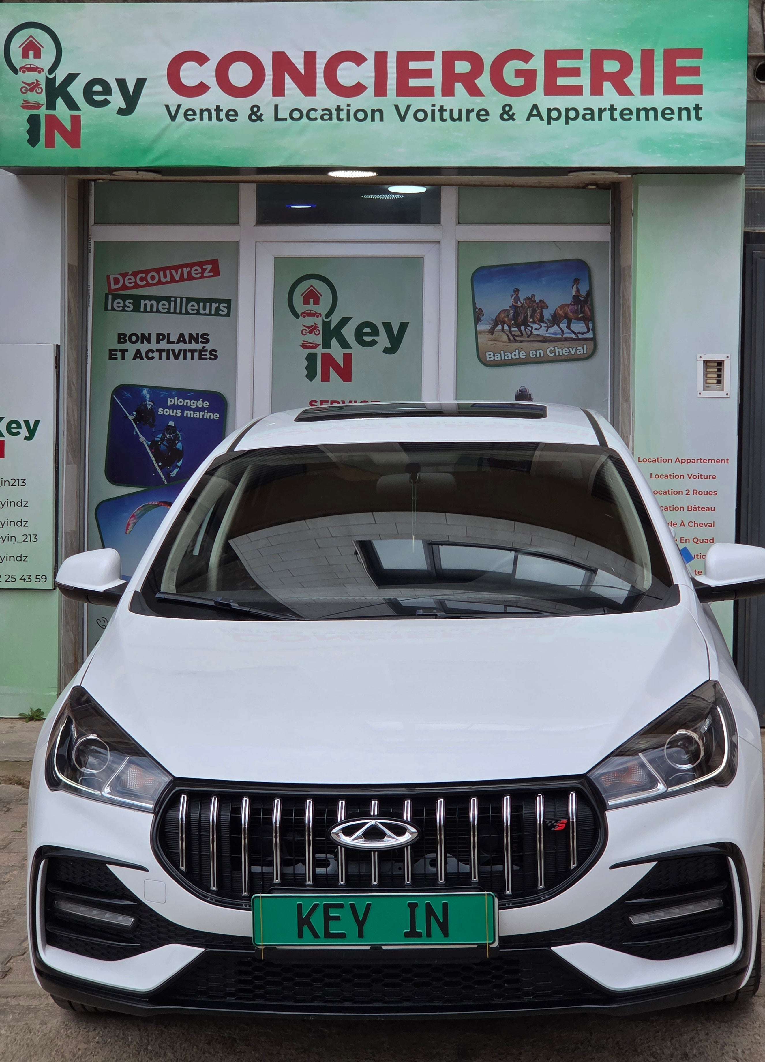 Véhicule Location Chery Arrizo 5 Luxury berline auto Oran | Keyin-DZ