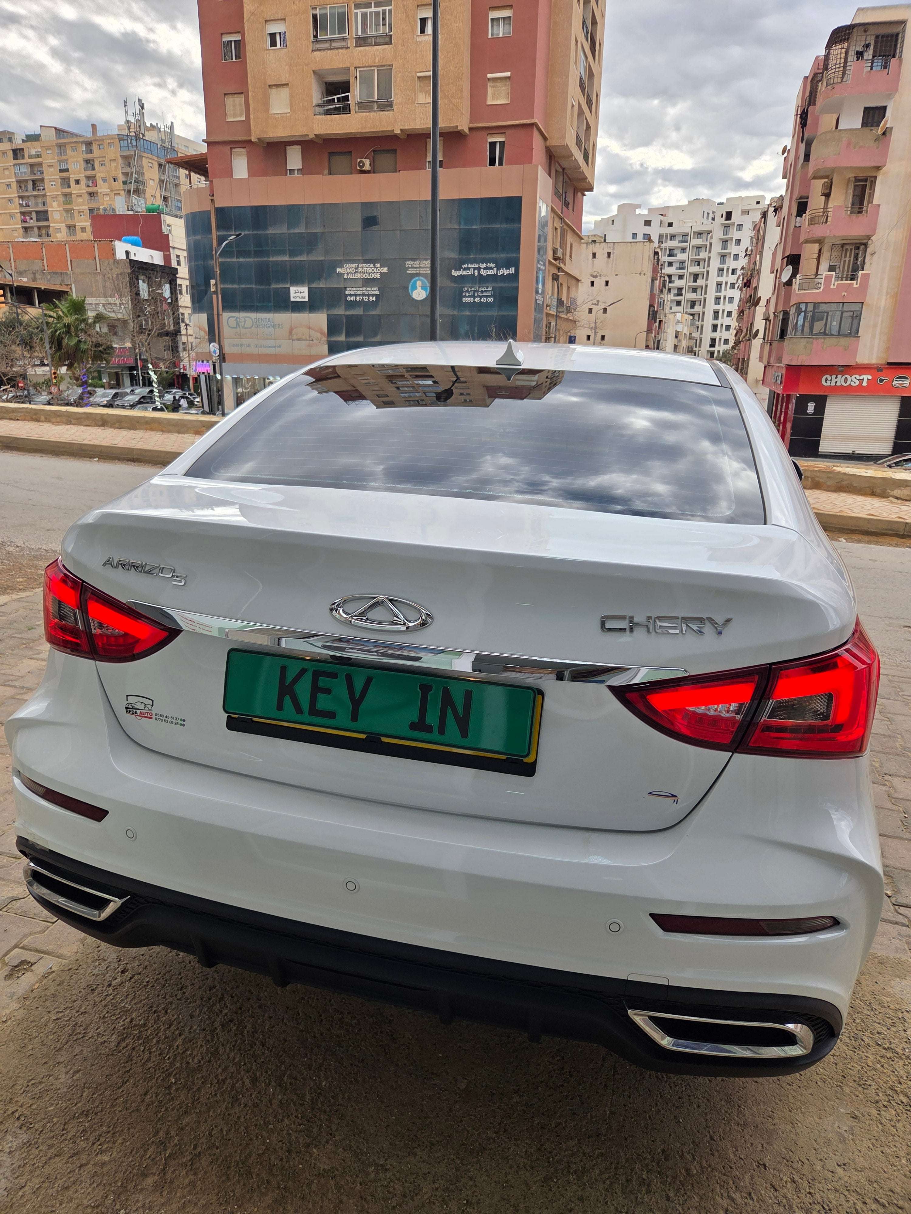 Véhicule Location Chery Arrizo 5 Luxury berline auto Oran | Keyin-DZ