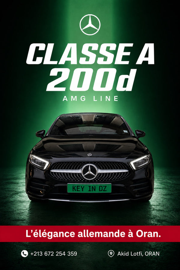 Location Mercedes Classe A 200d AMG Line — Berline Premium Automatique à Oran