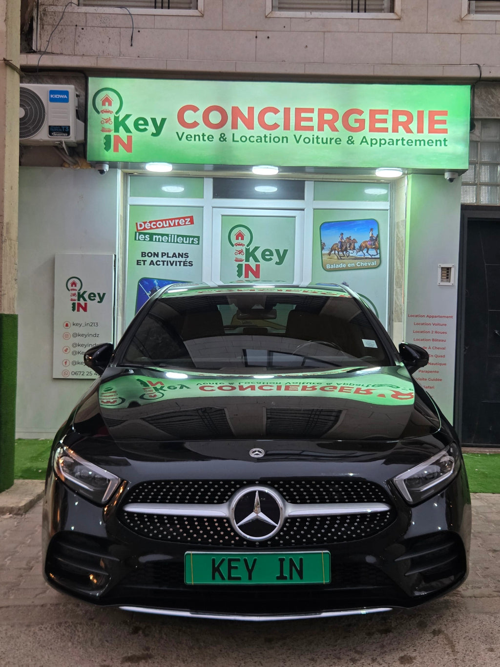 Location Mercedes Classe A 200d AMG Line — Berline Premium Automatique à Oran
