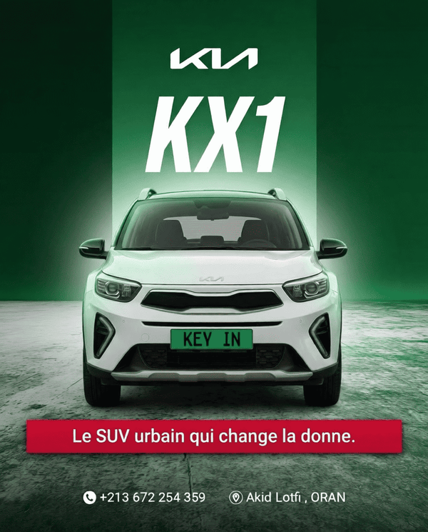 🚗 Véhicule Location Kia KX1 SUV automatique Oran - Fiabilité & Confort | Keyin-DZ