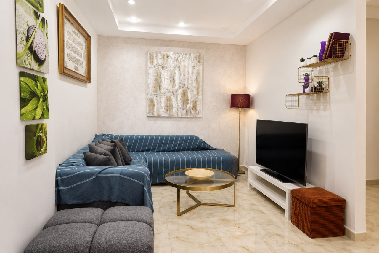 Appartement Vue Mer Akid Lotfi, Oran — 9e Étage, Résidence Sécurisée, Fibre & IPTV Illimitée