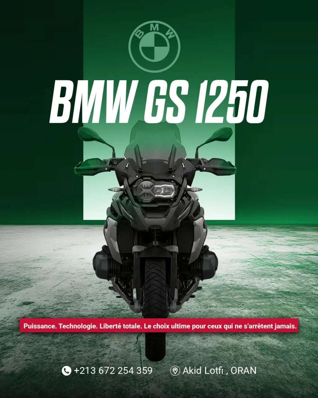 Bmw GS 1250 - Location Moto - Key in Dz Key in Dz