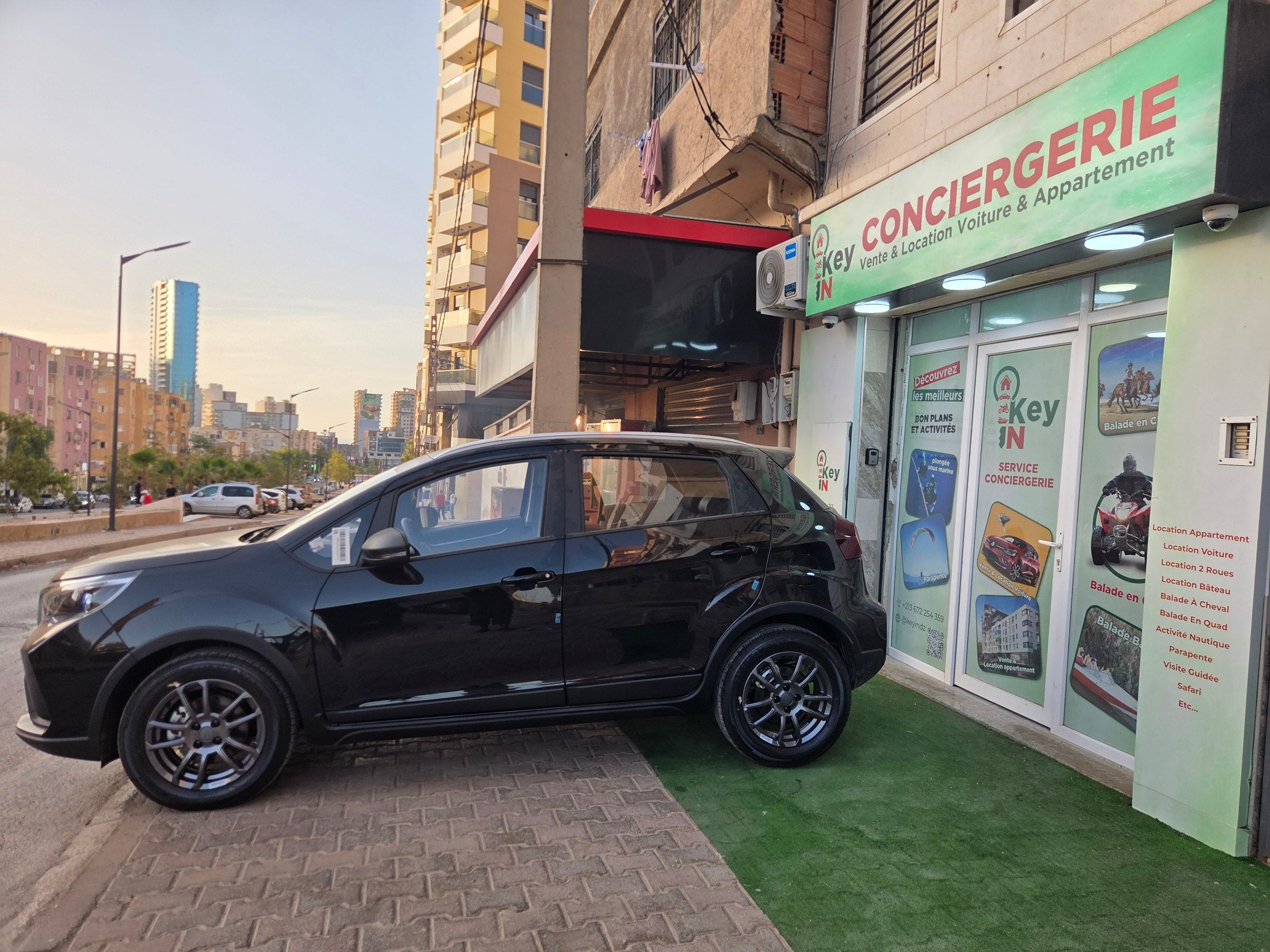Livan X3 Pro noir Keyin-DZ, SUV pour la diaspora en séjour à Oran