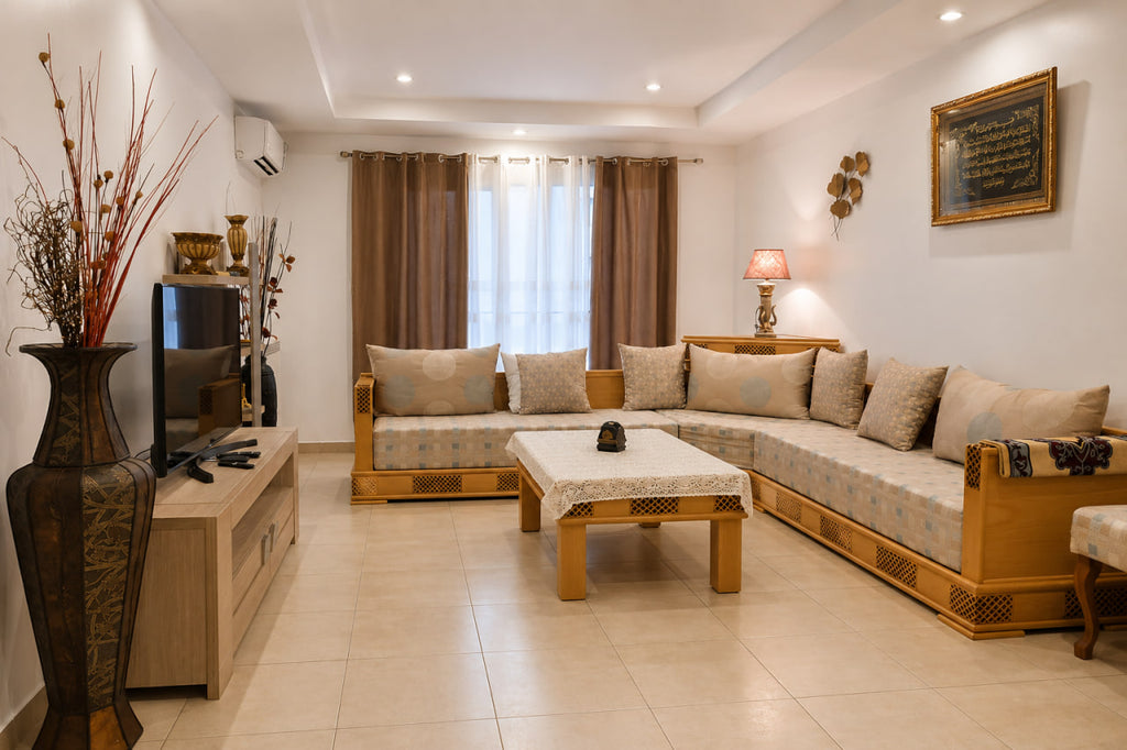 🏠 Grand F3 Canastel Oran 6 pers. Parking — Résidence Privé Sécurisé El Menzah